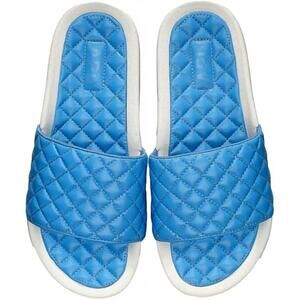 NEW APL women's lusso slide in coastal blue ivory